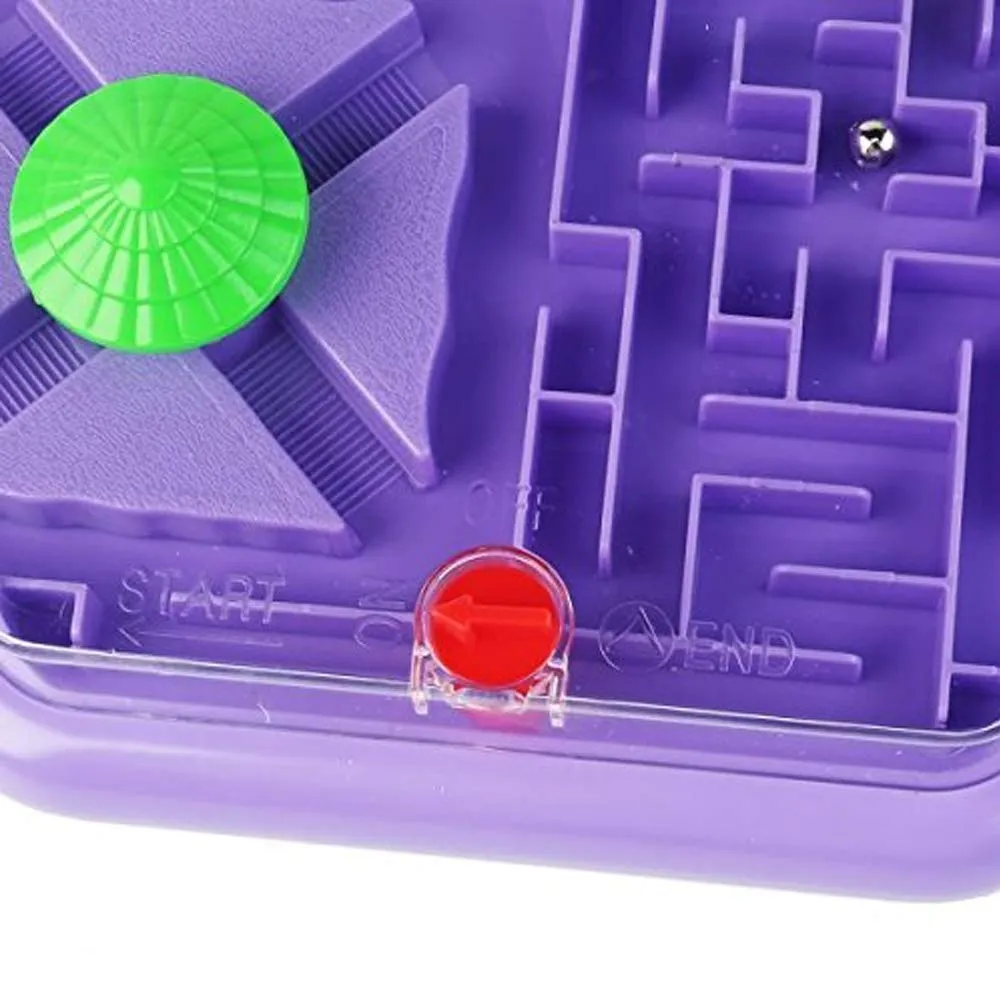 Kicko 4 in 1 Tilt Maze Puzzle Ball Game - 1 Piece Remote Control Brain Teaser Toy - Ideas