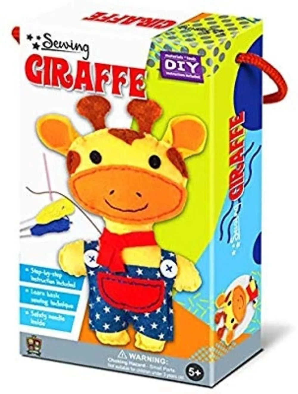 Kids DIY Giraffe Doll, First Sewing Arts & Crafts Gifts