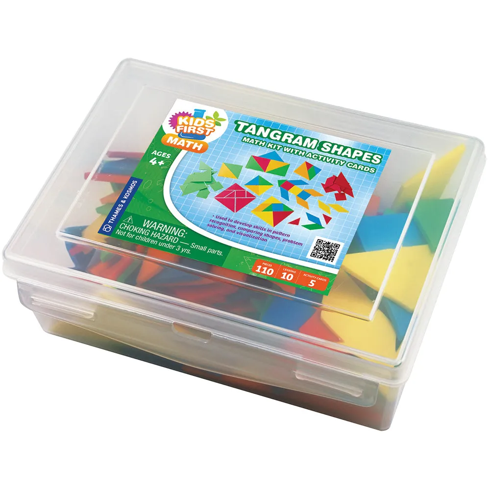 Kids First Math: Tangram Shapes Math Kit with Activity Cards