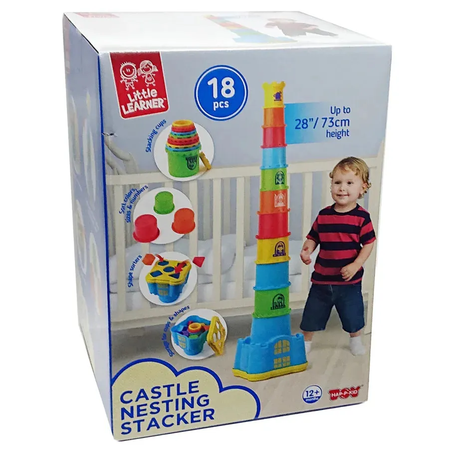 Little Learner Castle Stacking Cup Pack of 11
