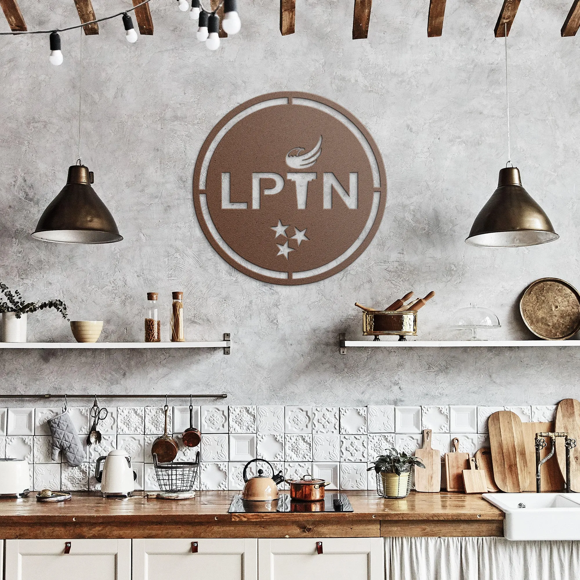 LPTN Metal Sign