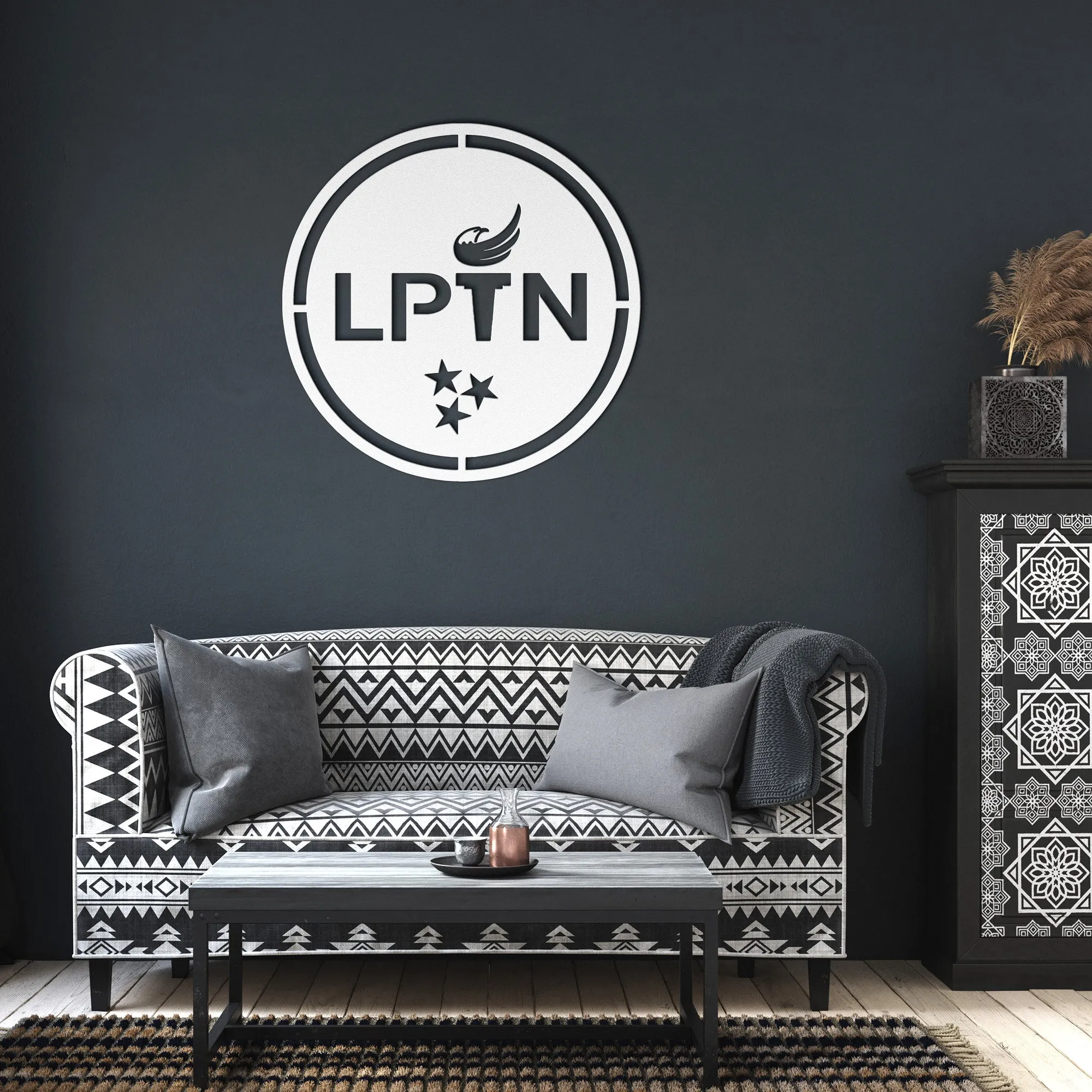 LPTN Metal Sign