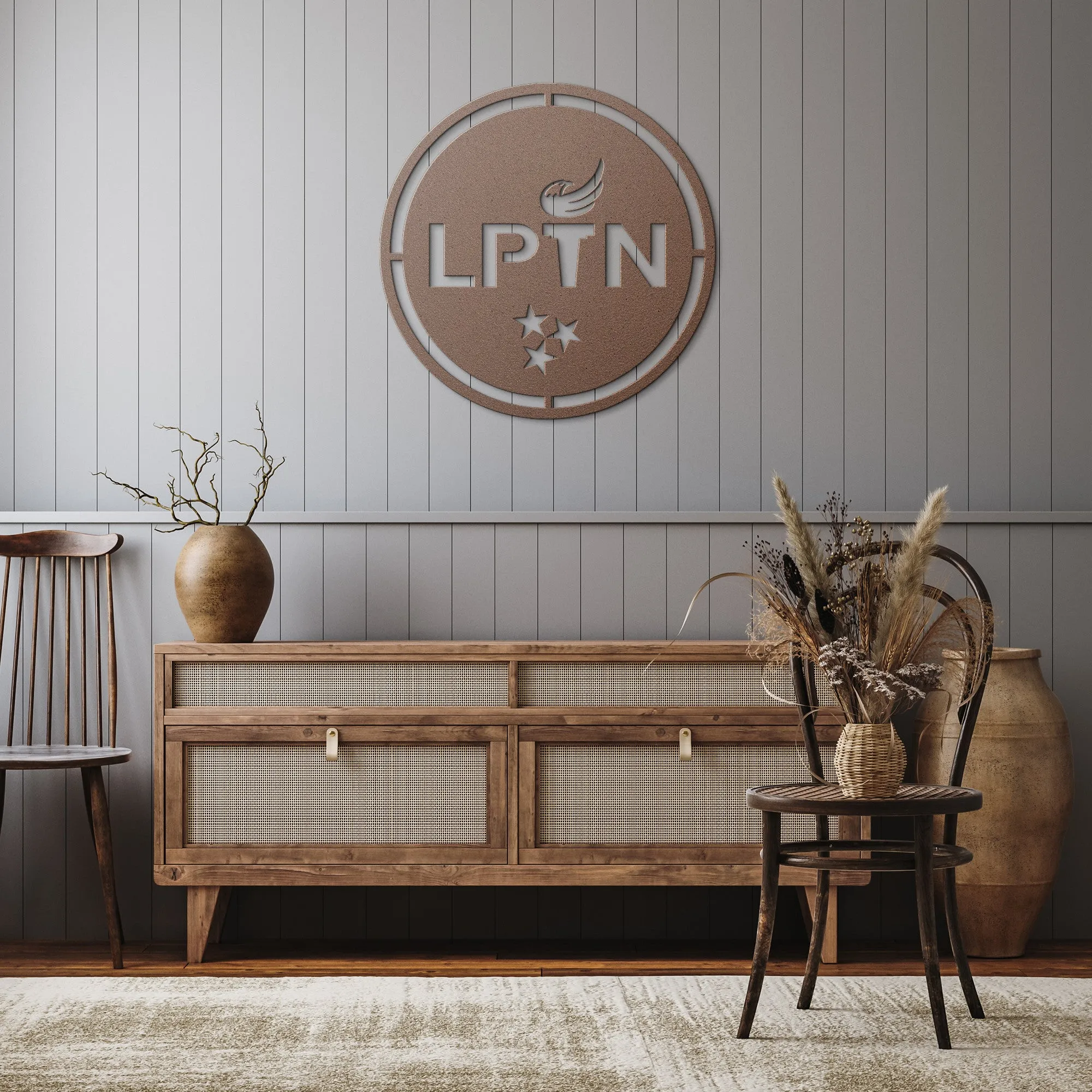 LPTN Metal Sign