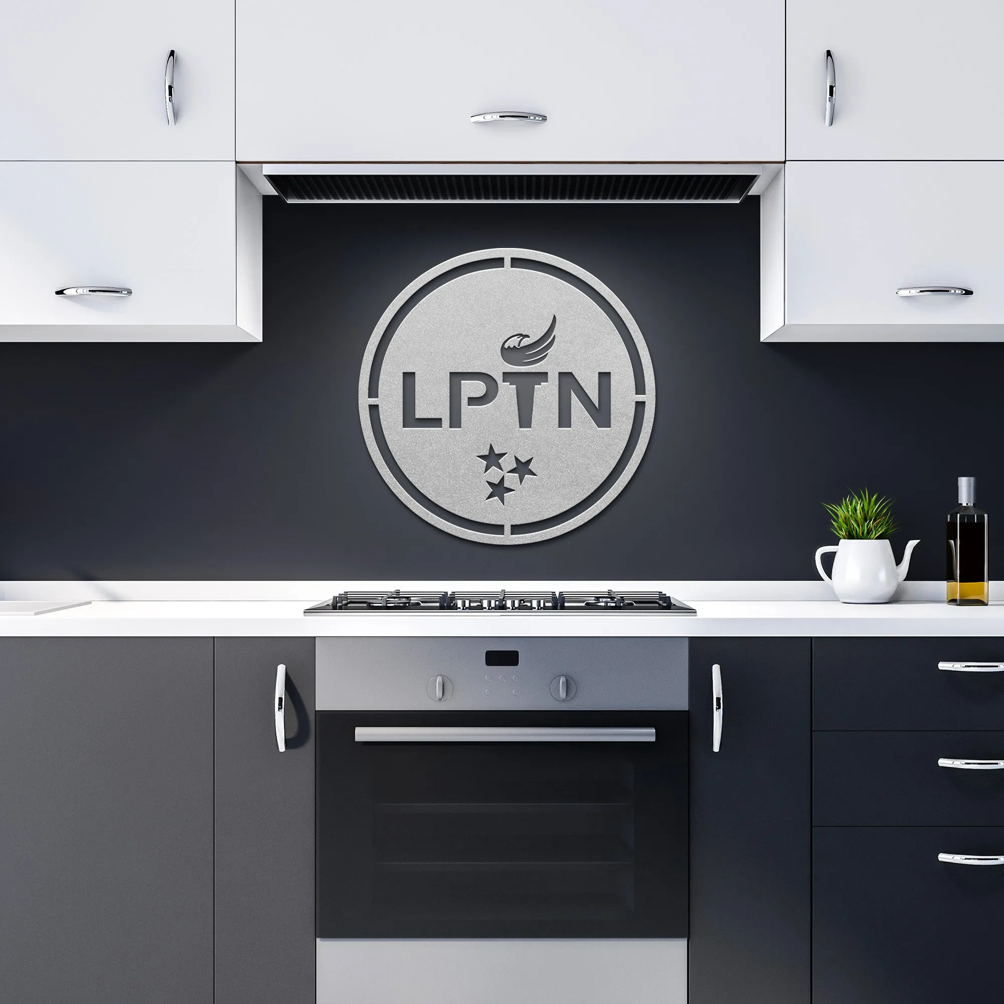 LPTN Metal Sign