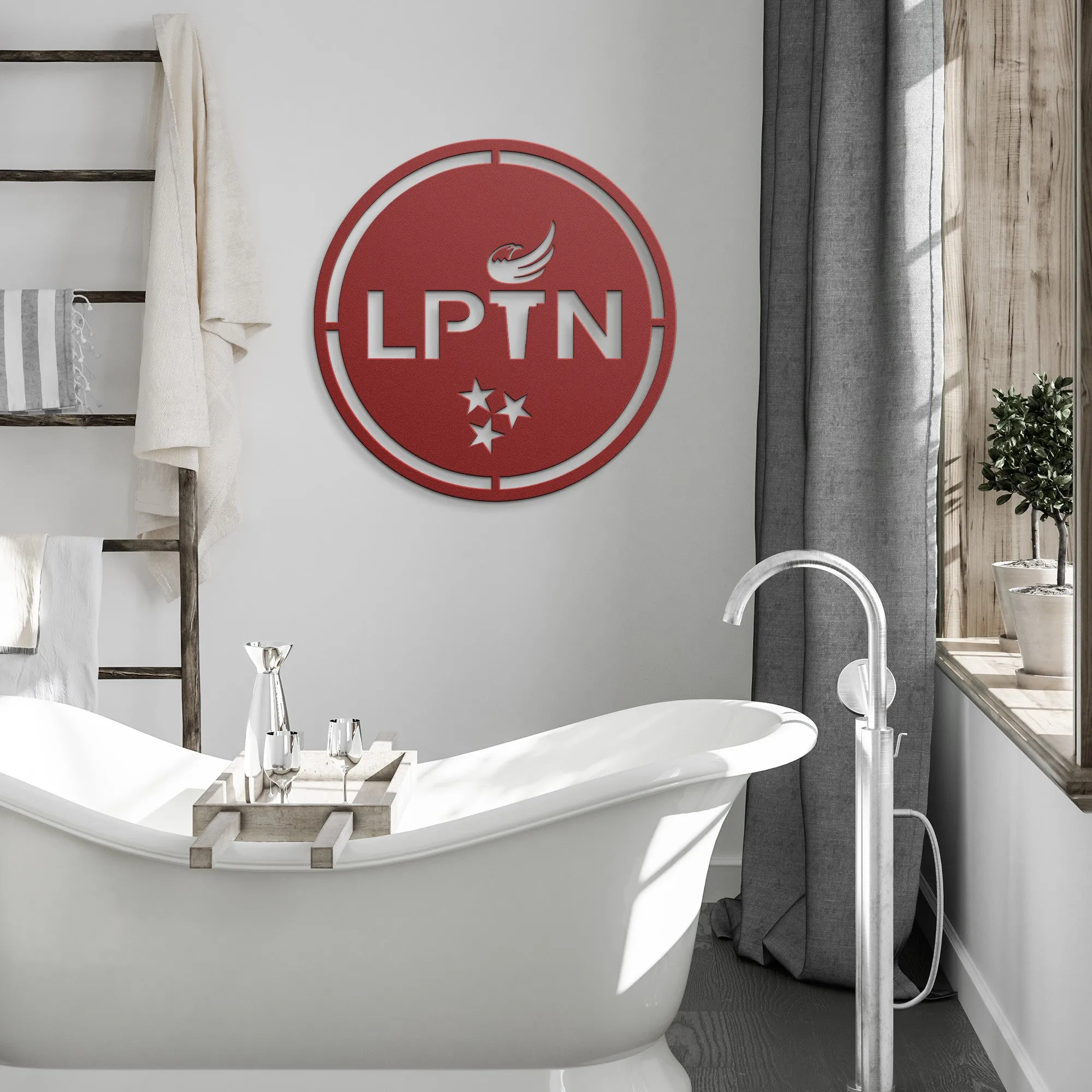 LPTN Metal Sign