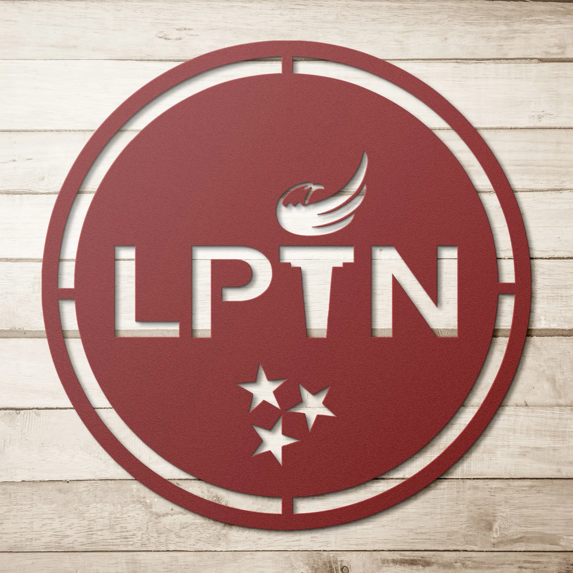LPTN Metal Sign