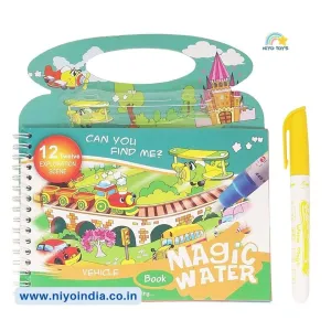 Magic Water Painting Book Magic Doodle Pen Kids
