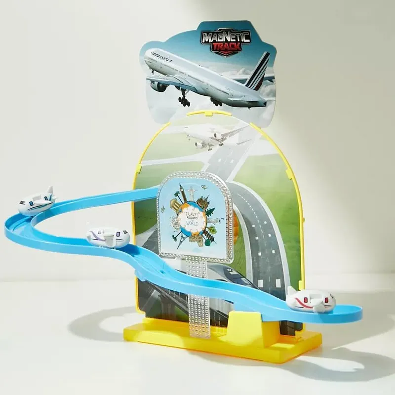 Magnetic Track Plane Playset