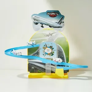 Magnetic Track Plane Playset
