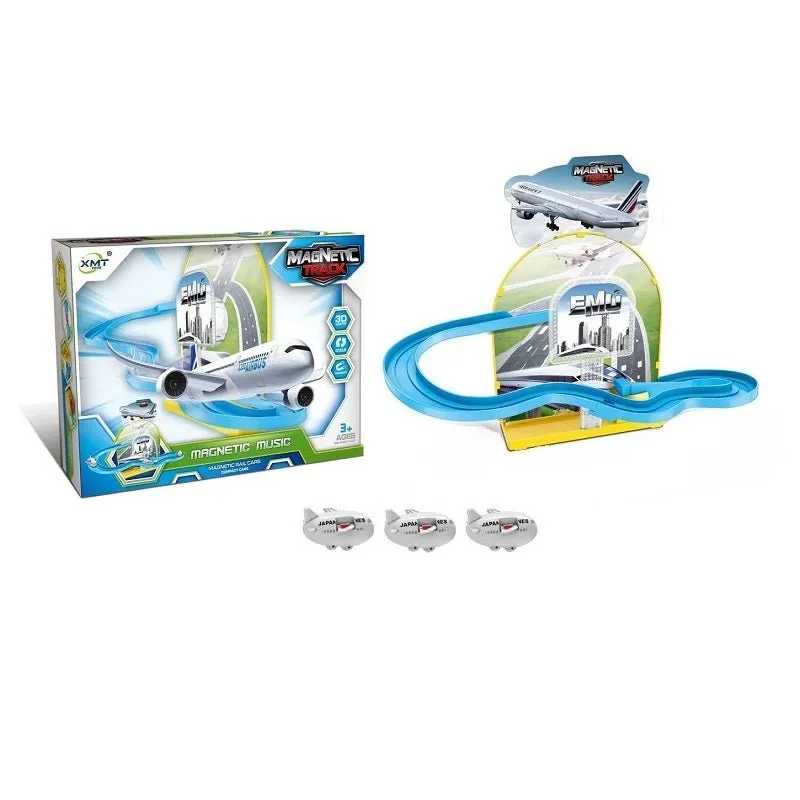 Magnetic Track Plane Playset