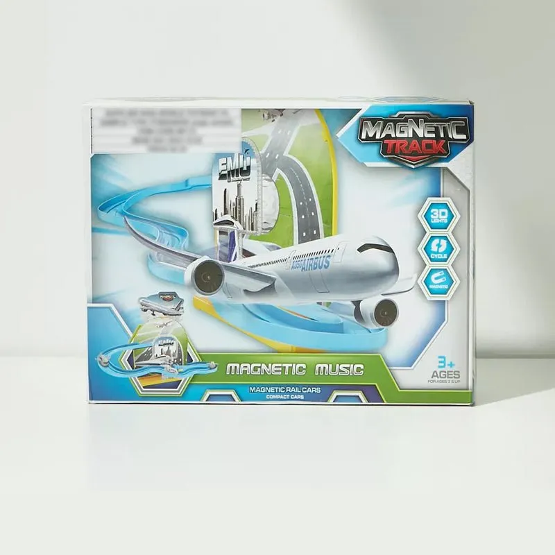 Magnetic Track Plane Playset