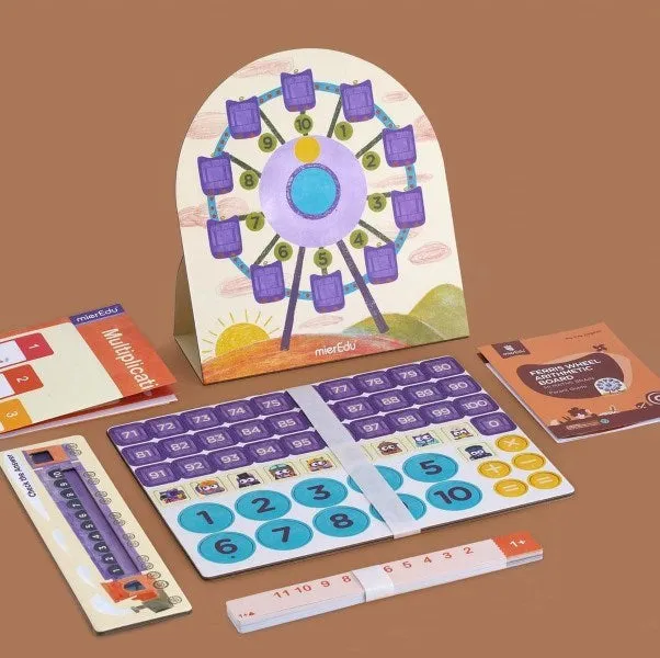 MierEdu Mi Maths Brain - Ferris Wheel Arithmetic Board (Magnetic)