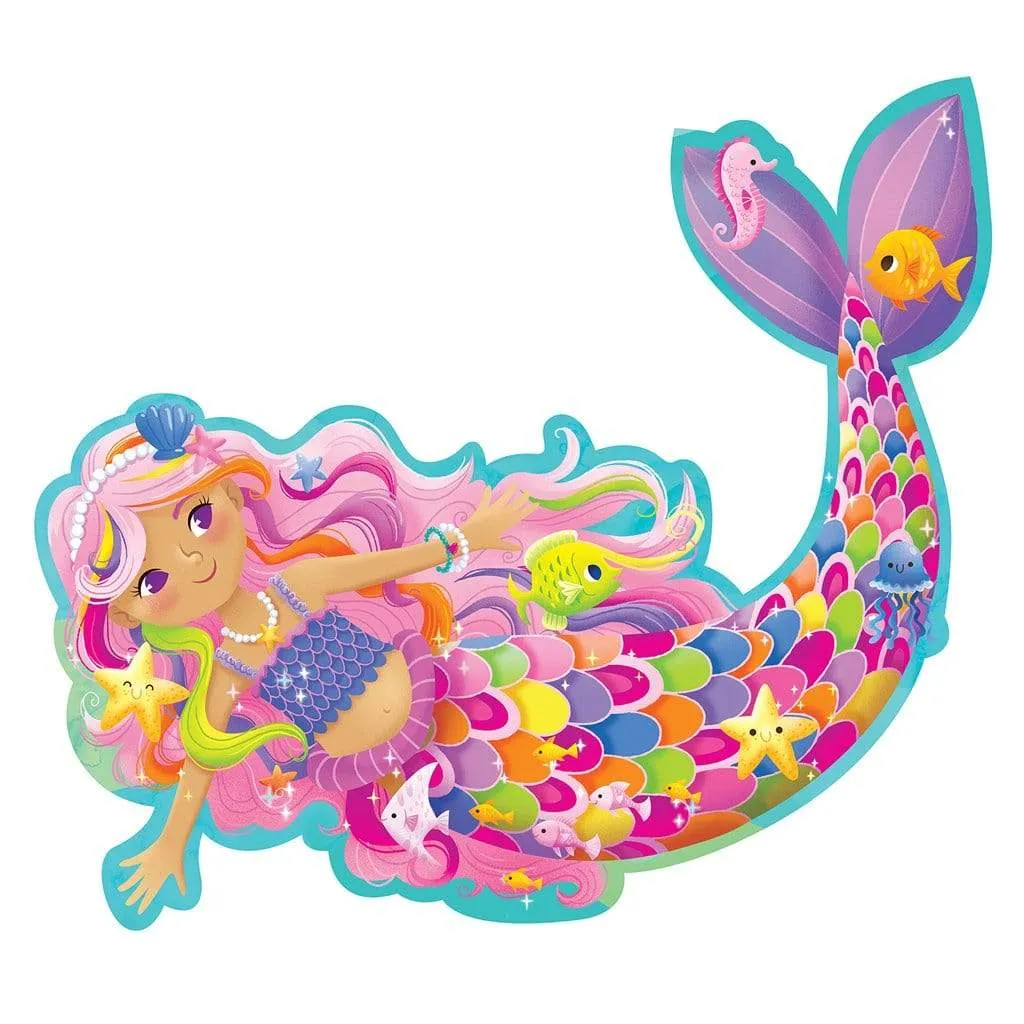 MindWare Magical Mermaid Floor Puzzle