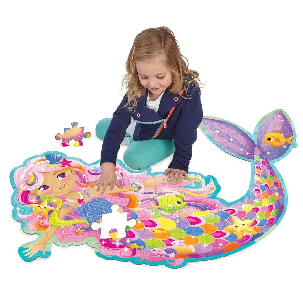 MindWare Magical Mermaid Floor Puzzle