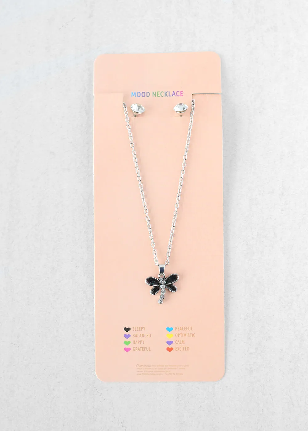 Mood Necklace - Dragonfly