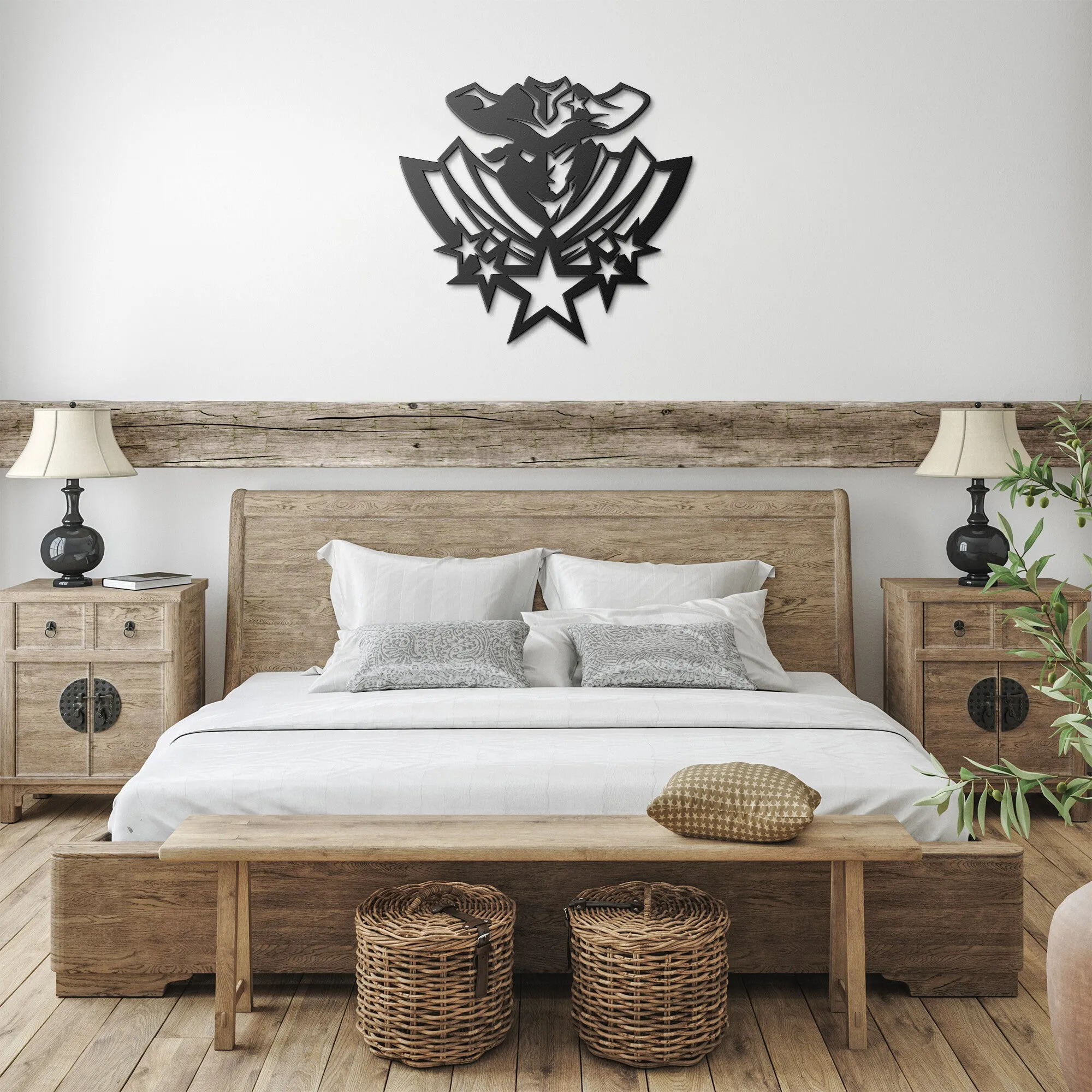 Patriot/Minutemen 980-Mascot Steel Wall Art