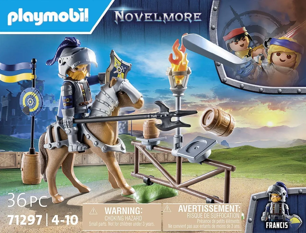 Playmobil 71297 Medieval Jousting Area: Exciting Knightly Adventures Await!