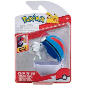 Pokemon Clip N Go Alolan Vulpix & Great Ball