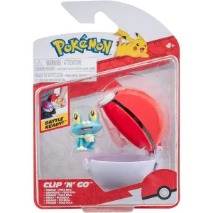 Pokemon Clip N Go Froakie & Poke Ball