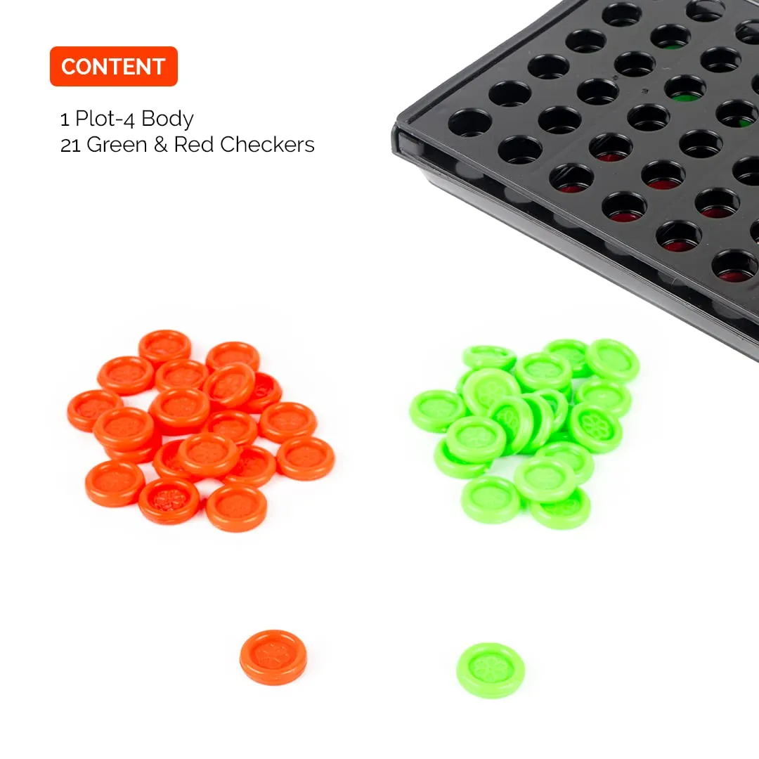 Ratna's travelling sturdy plot 4 square for kids to make their play time more playfull