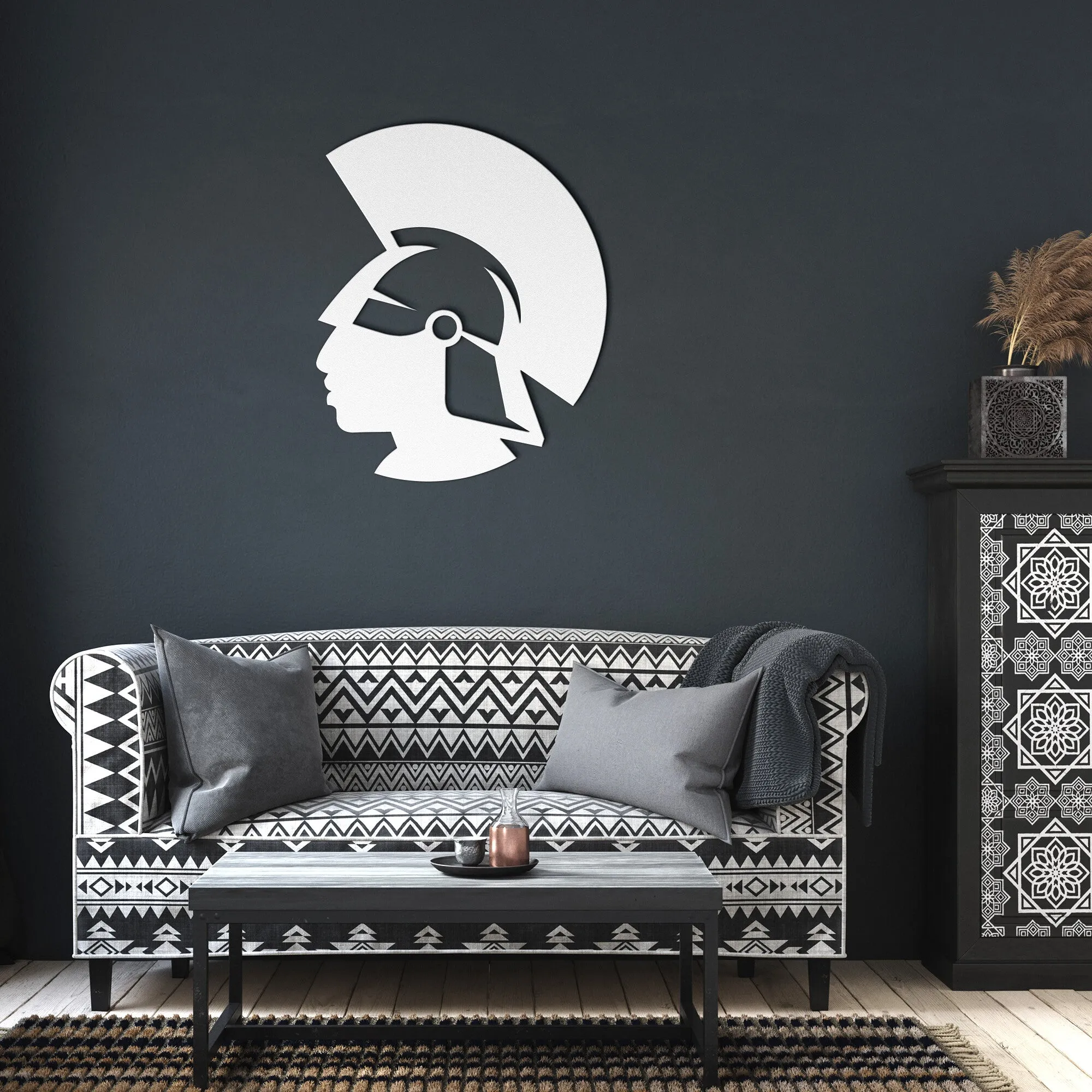 Spartan-Trojan-924 Steel Wall Art