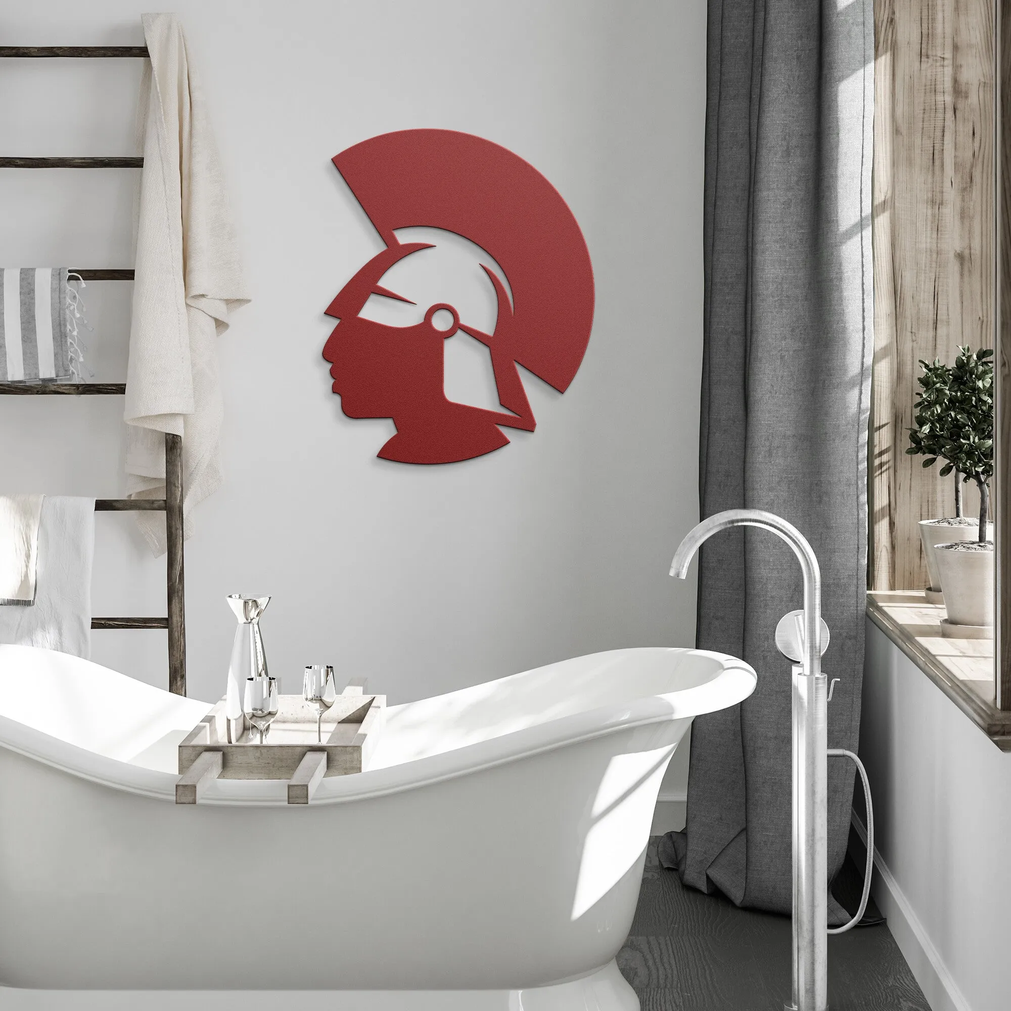Spartan-Trojan-924 Steel Wall Art