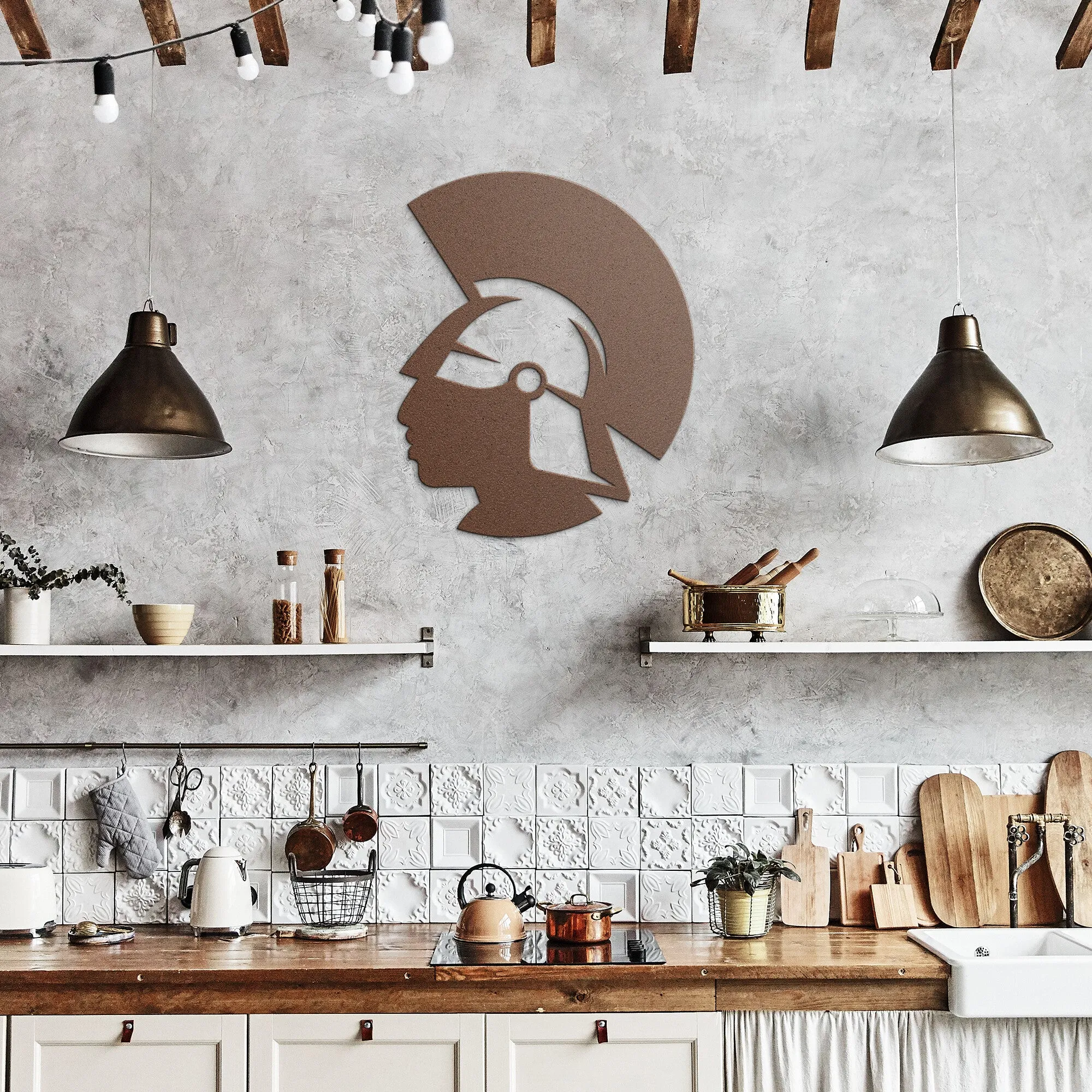 Spartan-Trojan-924 Steel Wall Art