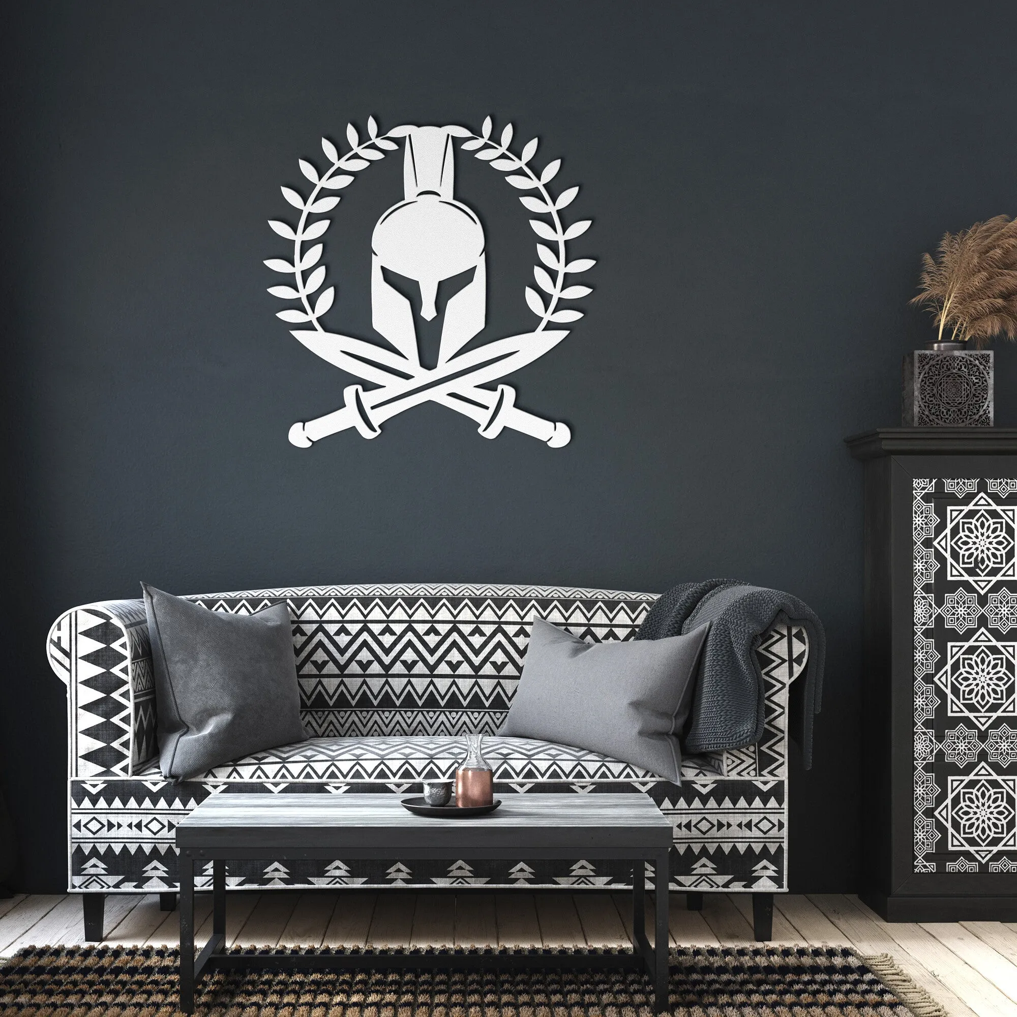 Spartan-Trojan-helmet 182  Steel Wall Art