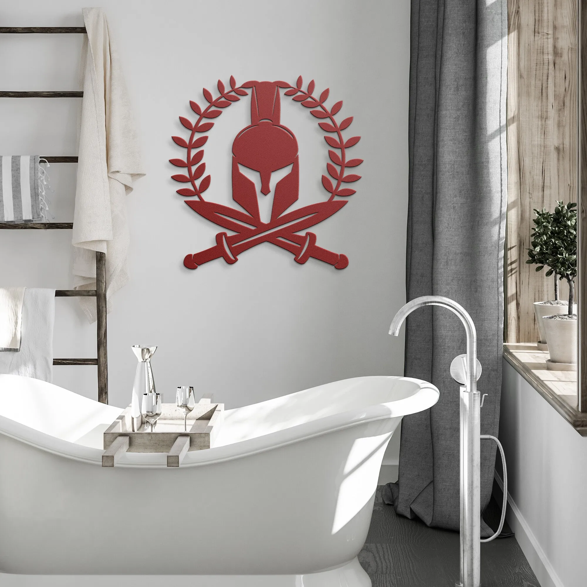 Spartan-Trojan-helmet 182  Steel Wall Art