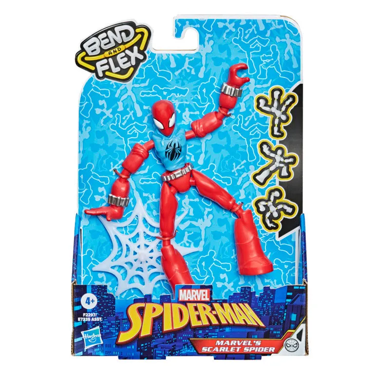 Spider-Man Bend And Flex Figure Marvel's Scarlet Spider