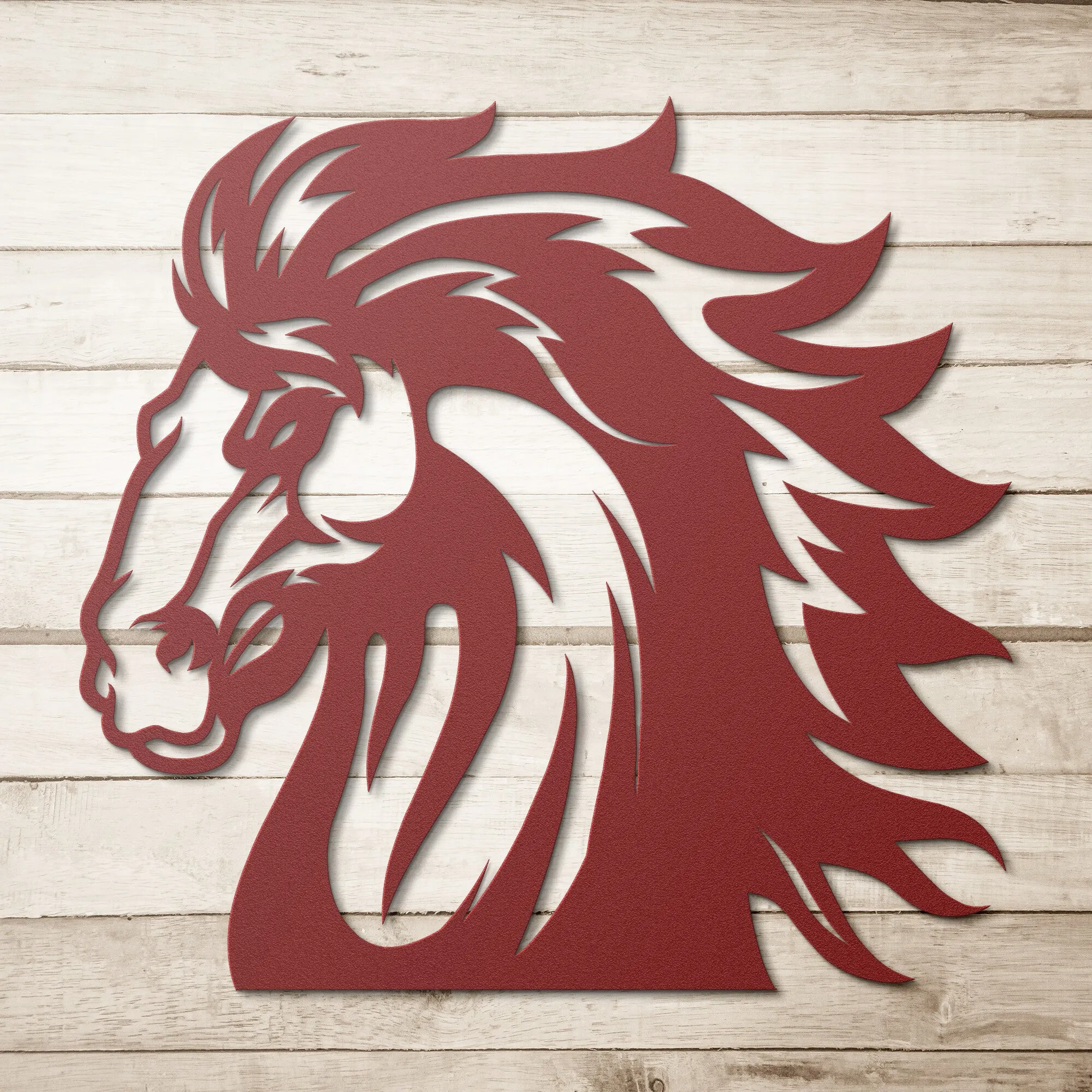 Stallion Head 227-1  Steel Wall Art