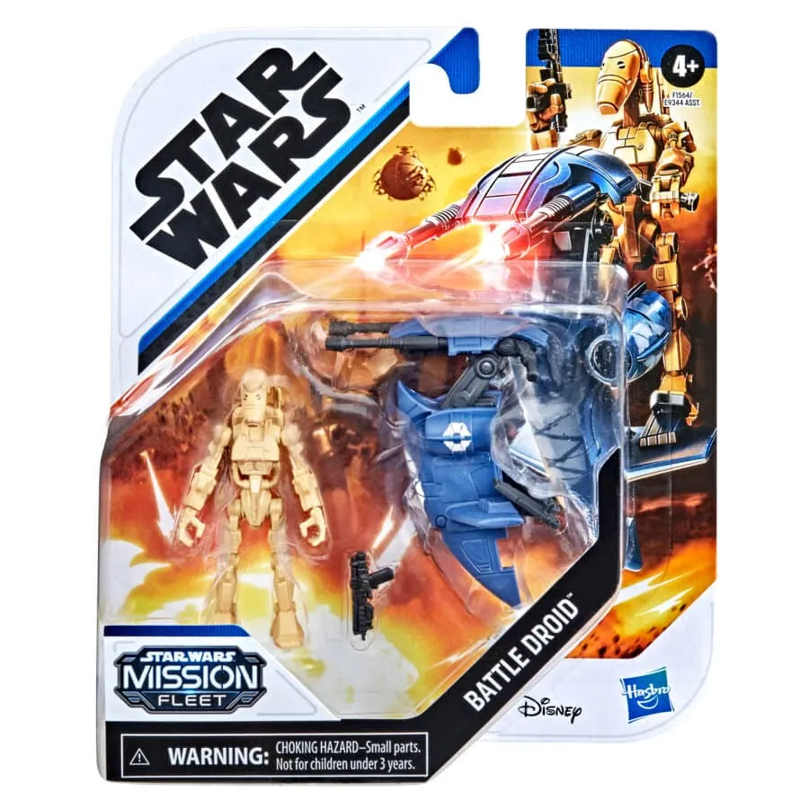 Star Wars Mission Fleet Gear Class Vehicle Action Figure Set