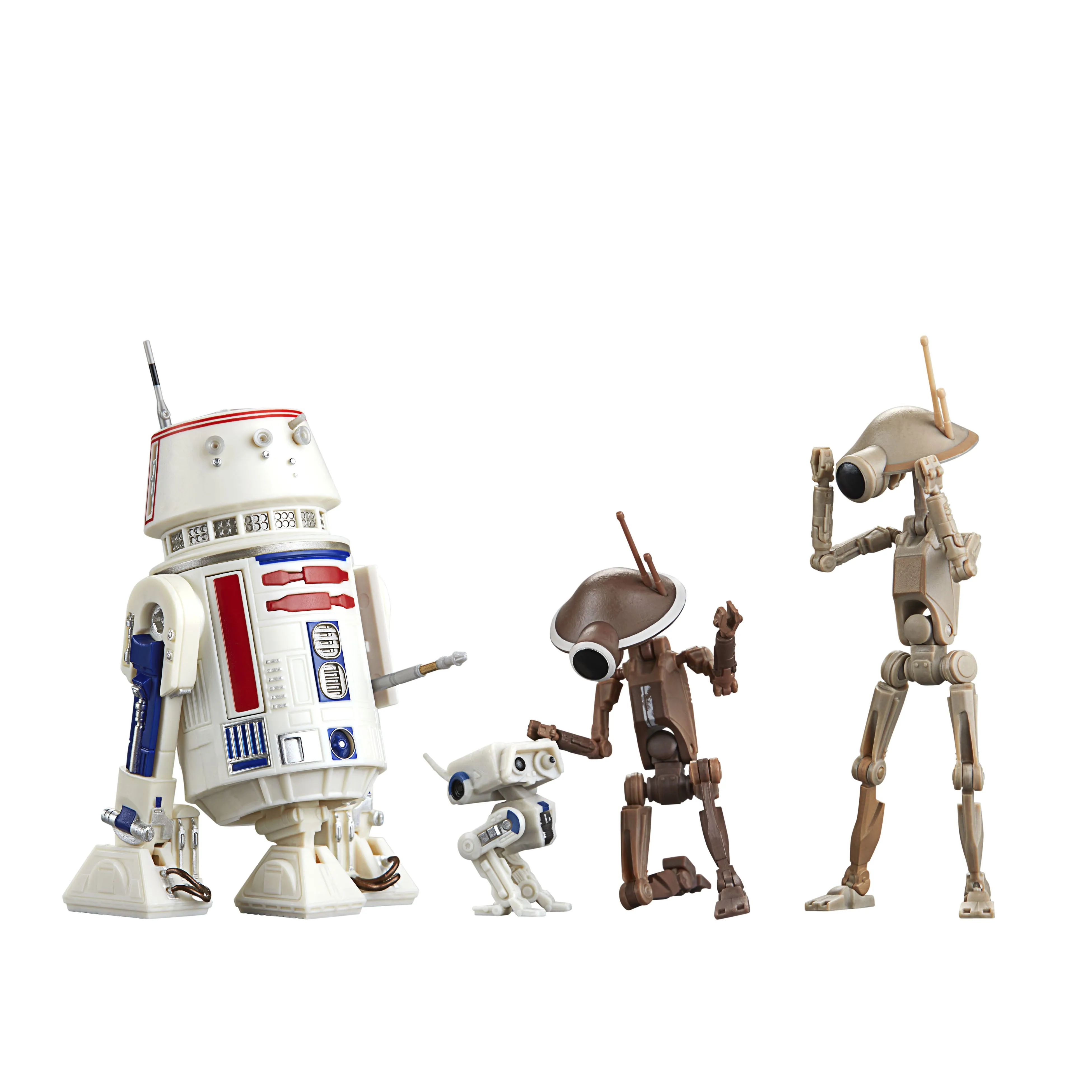 Star Wars The Black Series R5-D4, BD-72 & Pit Droids