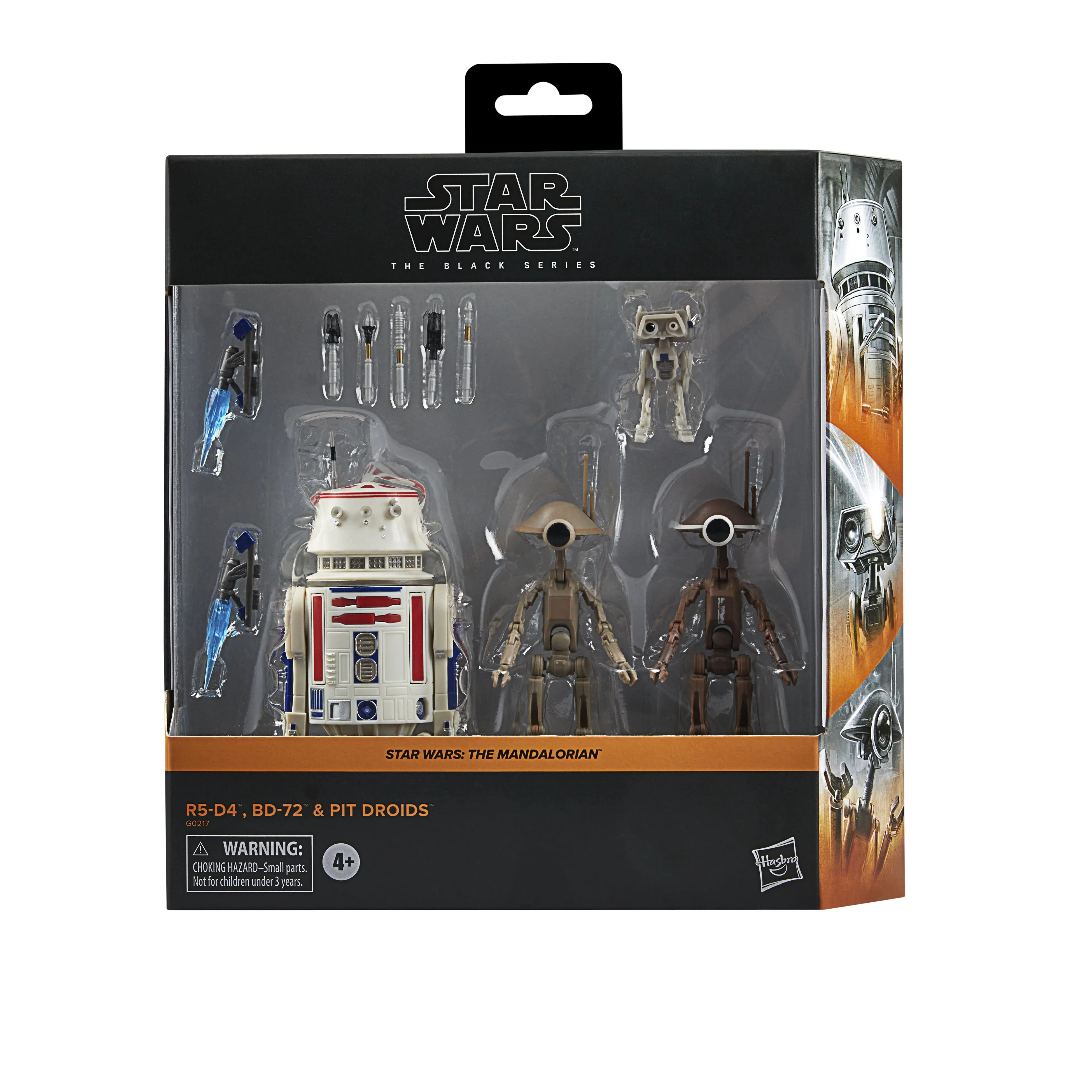 Star Wars The Black Series R5-D4, BD-72 & Pit Droids