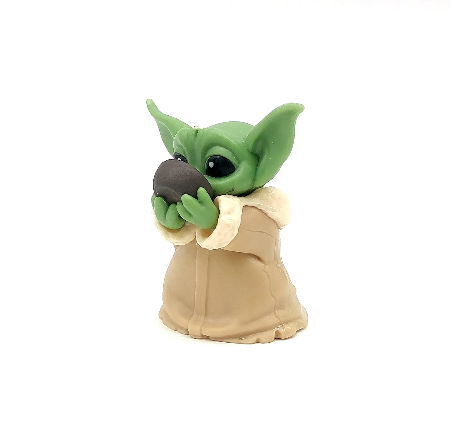 The Mandalorian | Star Wars | Grogu Baby Yoda Action Figure | Star Wars Model C | 6 Cms
