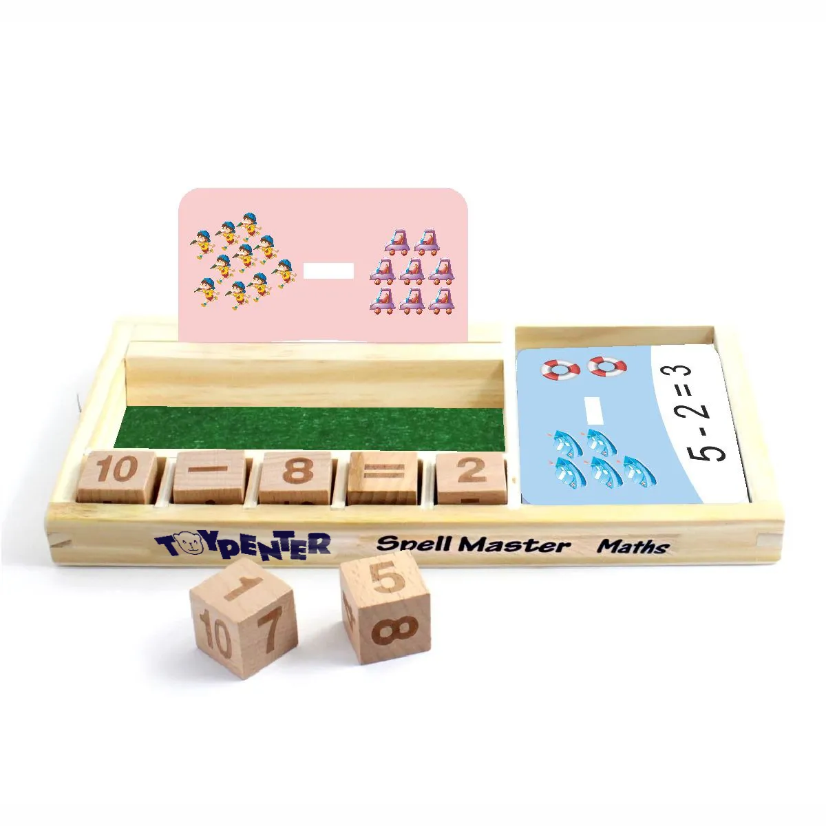 TOYPENTER Spell Master, Math Game Educational Game for Kids, Children I Learning Game for Kids 3  Years