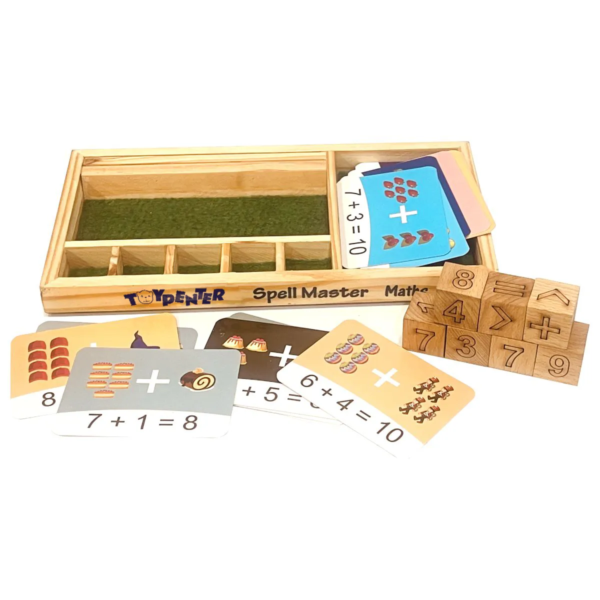 TOYPENTER Spell Master, Math Game Educational Game for Kids, Children I Learning Game for Kids 3  Years