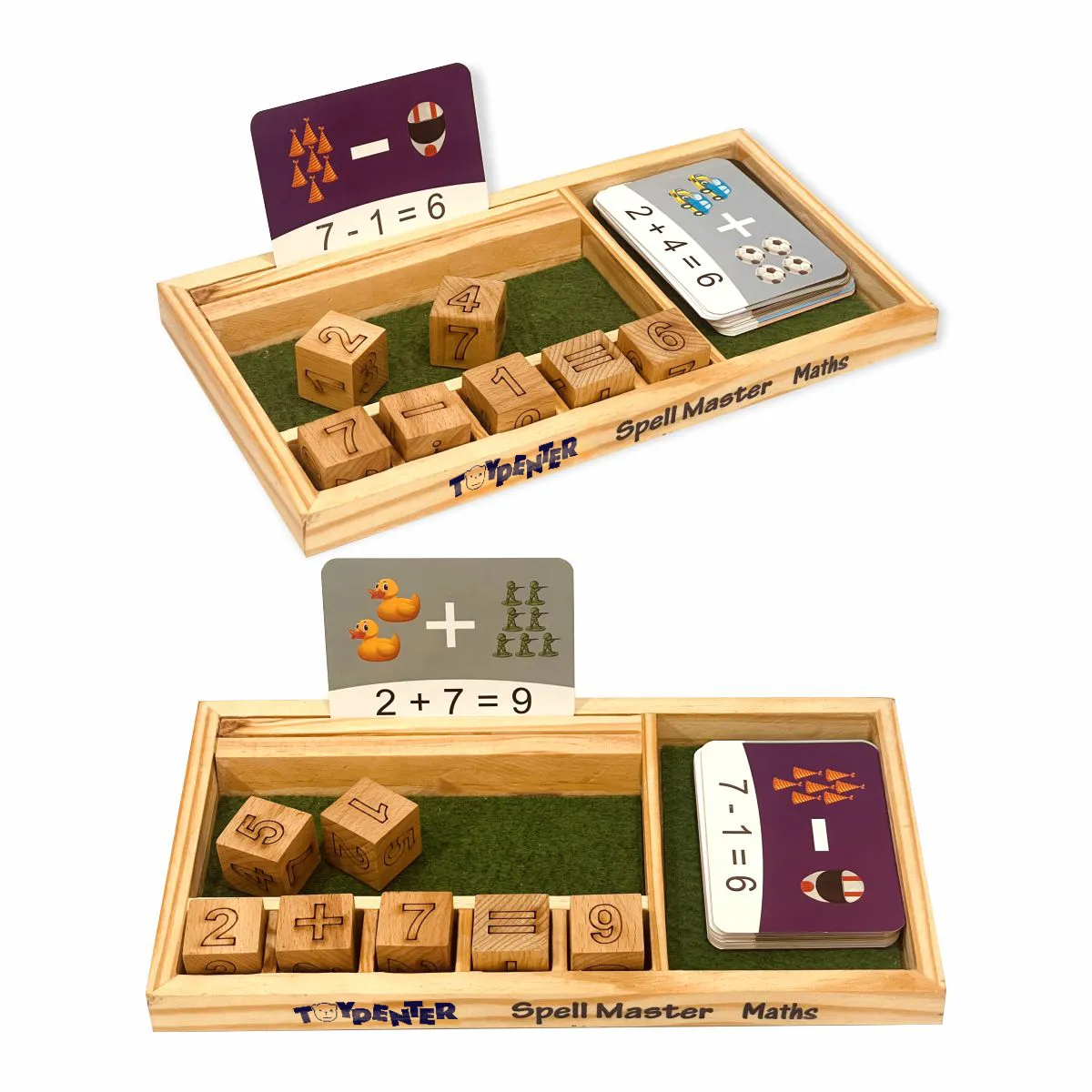 TOYPENTER Spell Master, Math Game Educational Game for Kids, Children I Learning Game for Kids 3  Years