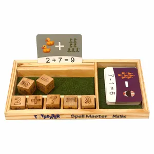 TOYPENTER Spell Master, Math Game Educational Game for Kids, Children I Learning Game for Kids 3  Years
