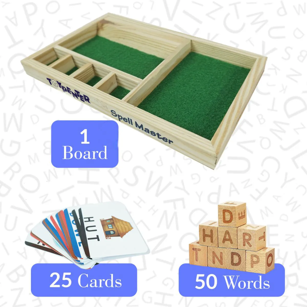 TOYPENTER Spell Master, Math Game Educational Game for Kids, Children I Learning Game for Kids 3  Years
