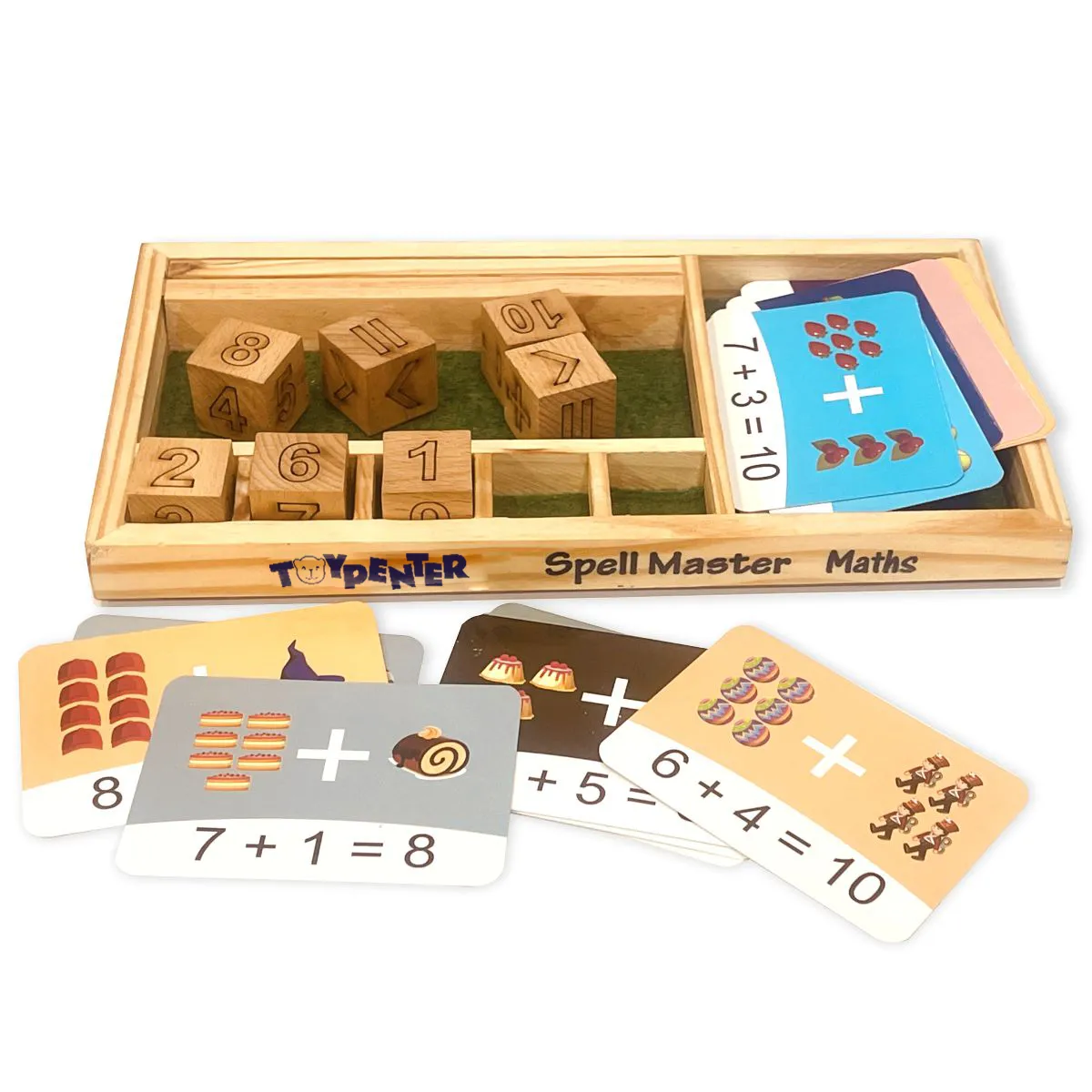 TOYPENTER Spell Master, Math Game Educational Game for Kids, Children I Learning Game for Kids 3  Years