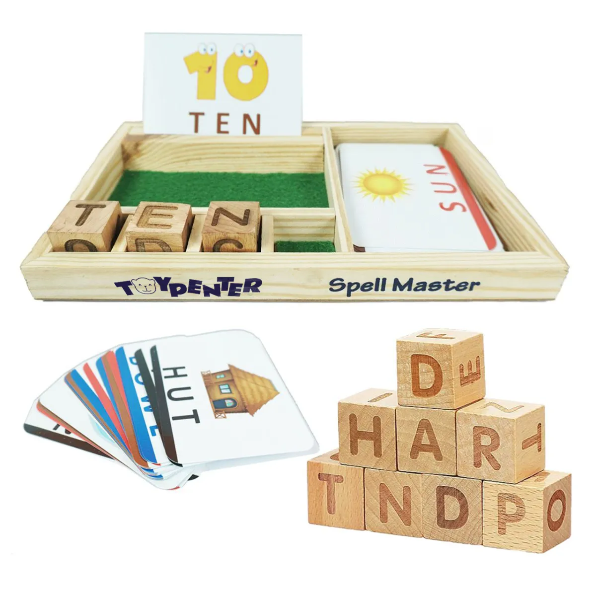 TOYPENTER Spell Master, Math Game Educational Game for Kids, Children I Learning Game for Kids 3  Years