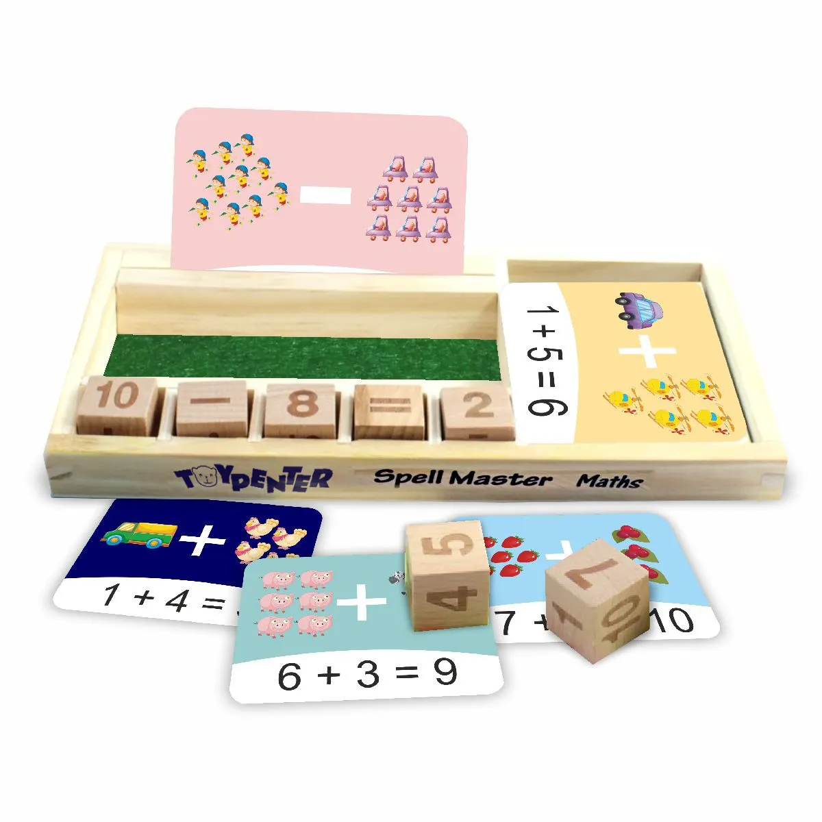 TOYPENTER Spell Master, Math Game Educational Game for Kids, Children I Learning Game for Kids 3  Years