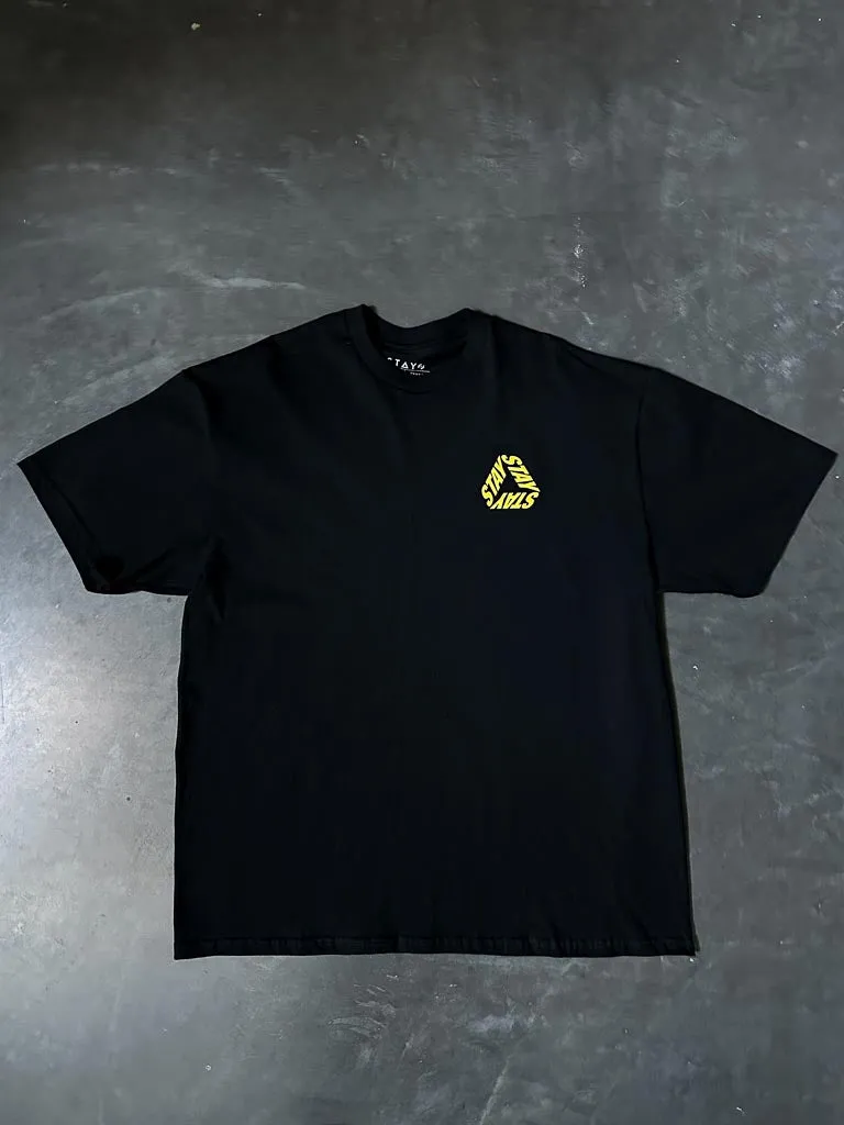 Triple Threat Tee - Black