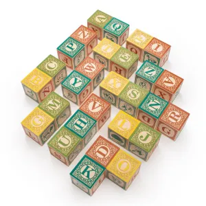 Uncle Goose Wooden Spanish Language Blocks