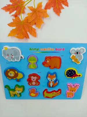 Wooden Cognitive board Animal