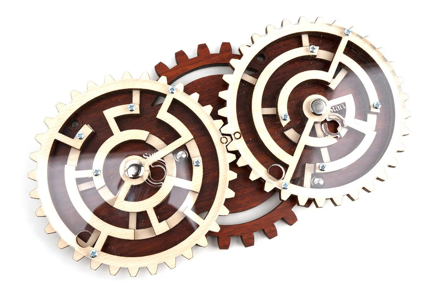 Wooden Logic Brain Teaser Puzzle Gift Box - Gift For Puzzle Lovers