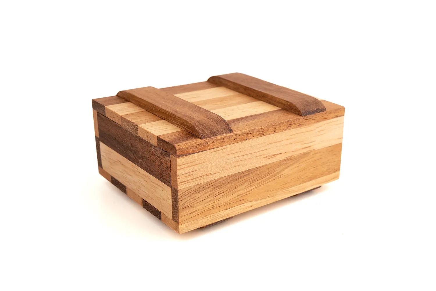 Wooden Logic Brain Teaser Puzzle Gift Box - Gift For Puzzle Lovers