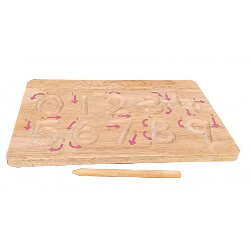 Wooden Number Board