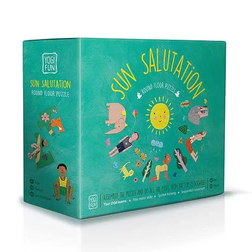 Yogi FUN Sun Salutation Puzzle, 49 pieces